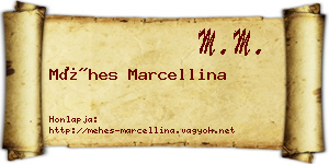 Méhes Marcellina névjegykártya